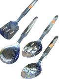 Stainless Steel Serving Spoons Set - 4 Stainless Steel Serving Spoons Set - 4