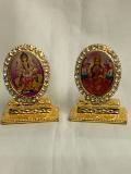 Small Gold Lord Ganesh & Lakshmi Statue for Diwali Pooja Small Gold Lord Ganesh & Lakshmi Statue for Diwali Pooja