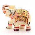 Pure Marble Elephant Statue Home Decor Showpiece
