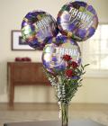 Roses in a Bud Vase to Say Thank You Roses in a Bud Vase to Say Thank You