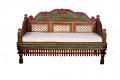 Ethnic Style Hand Painted Carved Royal Sofa Set - 3 Pcs Ethnic Style Hand Painted Carved Royal Sofa Set - 3 Pcs