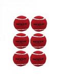 Nivia Brand Heavy Hard Tennis Balls for Cricket (6 Red Balls) Nivia Brand Heavy Hard Tennis Balls for Cricket (6 Red Balls)