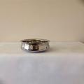 Hammered Stainless Steel Handi  / Serving Bowl