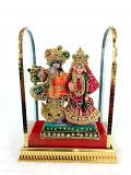 Artistic Handcrafted Radha Krishna Statue Playing Flute Artistic Handcrafted Radha Krishna Statue Playing Flute