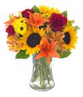 Warm European Garden Bouquet