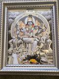 Shiv Parivar Silver Photo Frame Shiv Parivar Silver Photo Frame