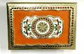 Bright Orange Hand Decorated Dry Fruits Box Bright Orange Hand Decorated Dry Fruits Box