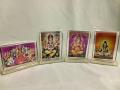Ganesh, Lakshmi, Saraswati & Shiva Photo Frame, Car Decor Ganesh, Lakshmi, Saraswati & Shiva Photo Frame, Car Decor