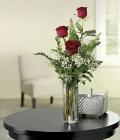 Classic Bud Vase Roses Classic Bud Vase Roses
