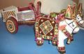 Stone Studded Bullock Cart Home Decor Showpiece Stone Studded Bullock Cart Home Decor Showpiece