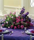 Purple Passion Reception Centerpiece Purple Passion Reception Centerpiece