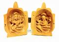 Laxmi and Ganesh Hand Engraved Frame Statue Laxmi and Ganesh Hand Engraved Frame Statue