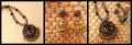 Handmade Terracotta Ganesha Necklace with Jhumkas