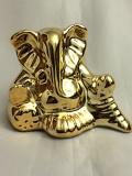 Lord Ganesh Statue in Gold Color