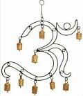 Fine Decorative 1 feet OM Symbol Wind Chime Fine Decorative 1 feet OM Symbol Wind Chime