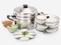 Stainless Steel Idli Cooker / Steamer Makes 16 to 24 Idlis